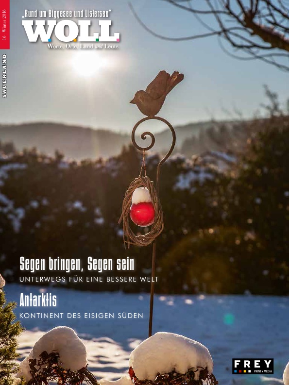 WOLL - Rund um BIggesee & Listersee - Ausgabe WINTER 2016