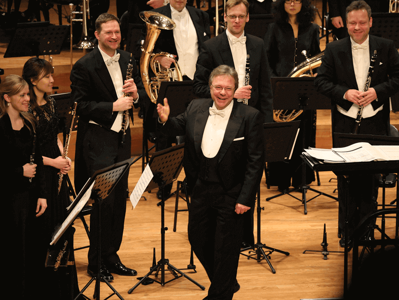 Prof. Thomas Clamor leitet das European Brass Ensemble und die Sächsische Bläserphilharmonie