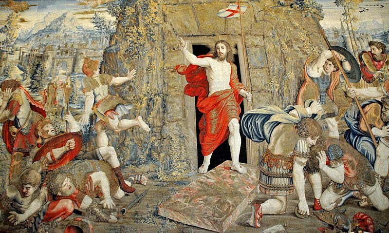 Gemälde „Auferstehung Jesu“, gemalt um 1524-1531
(Quelle: commons.wikimedia.org)
