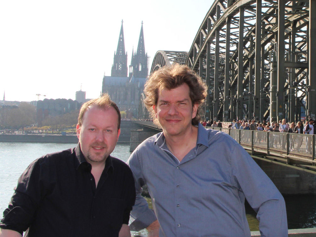 Kai Bornemann und Jochen Enste, die kreativen Köpfe hinter dem Buch 