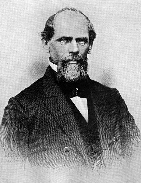 John August Roebling im Porträt von Franz Krüger, 1855 (Quelle: Wikipedia)