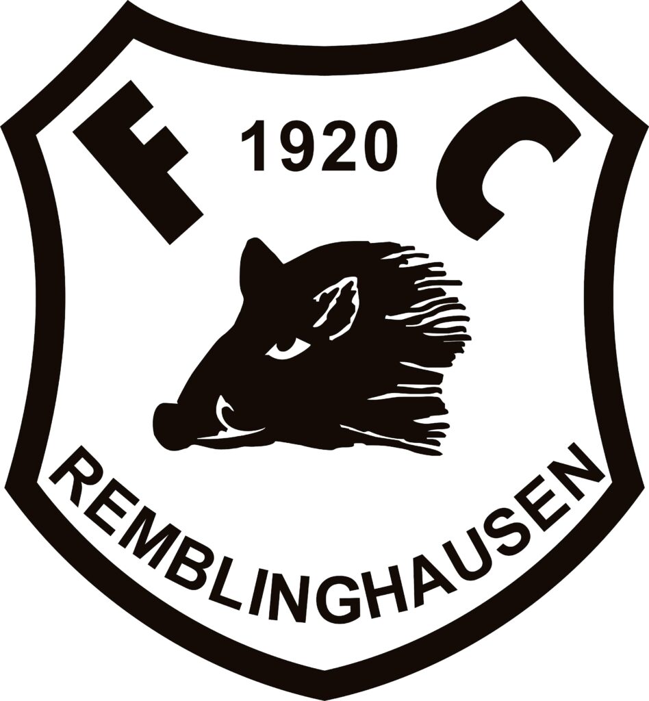 Elf Freunde – und eine Wildsau  100 Jahre Fußball-Begeisterung in Remblinghausen  Logo