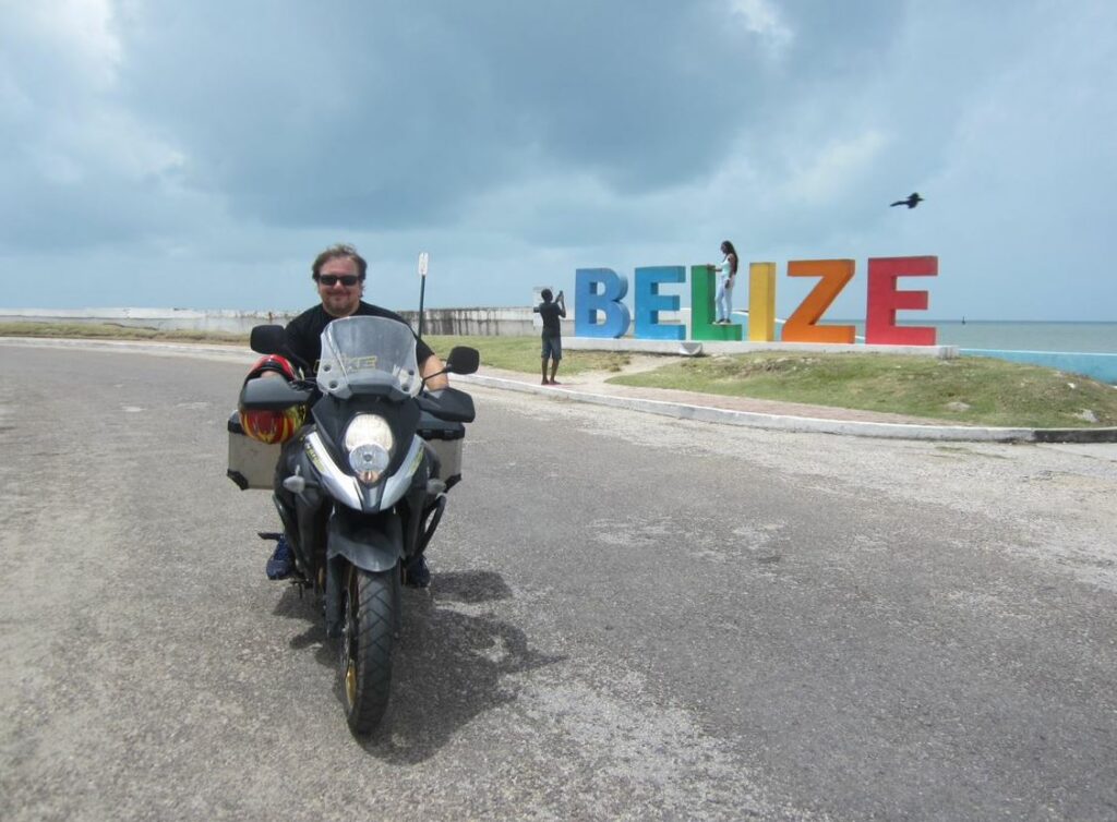 Hans-Jürgen Weigt im Vielvölker-Ländchen Belize