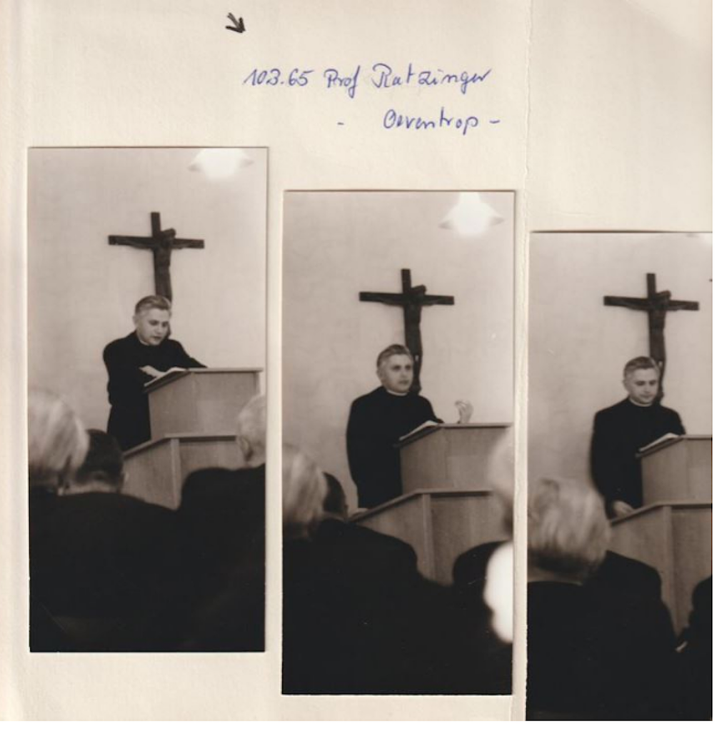 Am 10. März 1965 referierte Joseph Ratzinger in Oeventrop