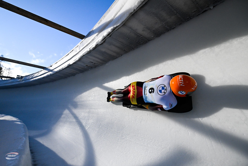 Skeleton-Olympiasiegerin Hannah Neise belegte bei der Weltmeisterschaft in St. Moritz Rang 15. – Foto: IBSF/ Viesturs Lacis 