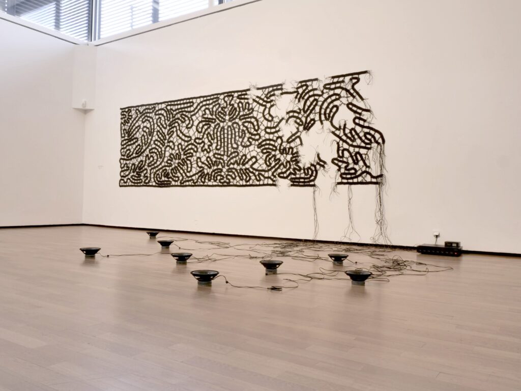 Gertrud Riethmüllers Werk: „Geflechte und Gefüge“ wird in der Südwestfälischen Galerie in Holthausen gezeigt.
Foto: Gertrud Rietmüller, © VG Bild-Kunst, Bonn 2024