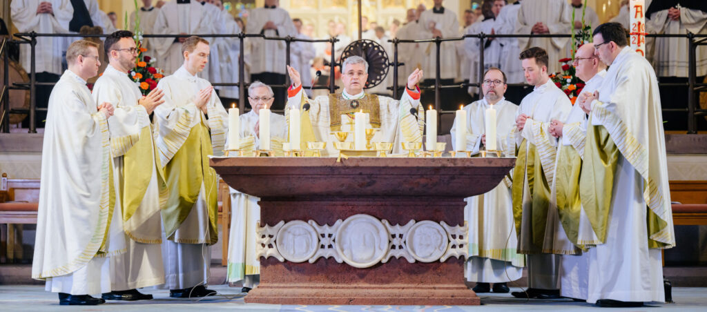 Priesterweihe im Hohen Dom zu Paderborn +++ Foto: Besim Mazhiqi